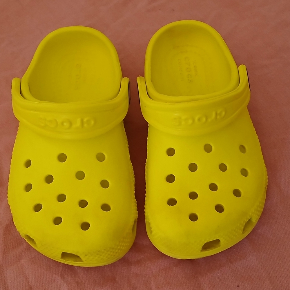 Crocs Kids Classic Clog - Yellow